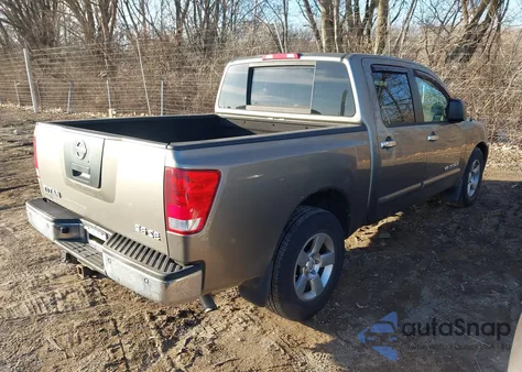 2007 Nissan Titan Se из США, поврежденный, VIN 1N6BA07A47N220790